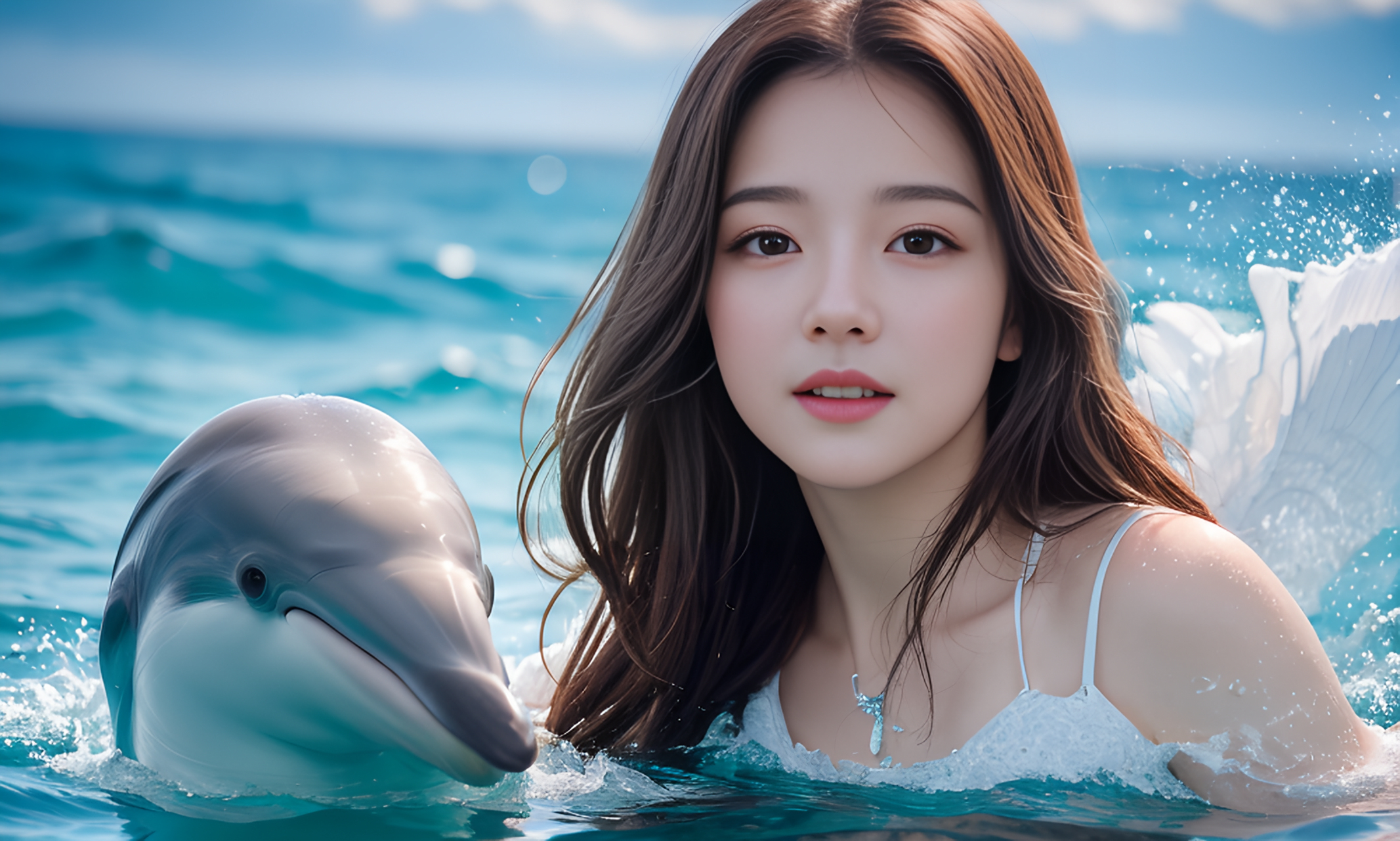 江西庐山“蓝调时刻”暑夏景象如梦幻化